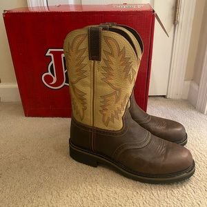 Justin work boots